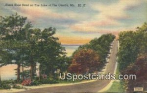 Horse Shoe Bend - Lake of the Ozarks, Missouri MO Postcard