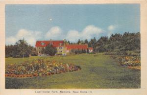 KENTVILLE NOVA SCOTIA CANADA EXPERIMENTAL FARM~PHOTOGELATINE POSTCARD