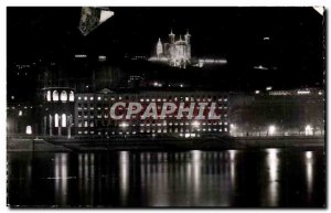 Old Postcard Lyon Illuminations of December