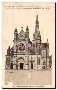 Old Postcard Sainte Anne of Auray the Basilica