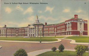 Delaware Wilmington Pierre S DuPont High School 1947