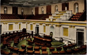 Postcard Senate Chamber at the U.S. Capitol in Washington D.C.