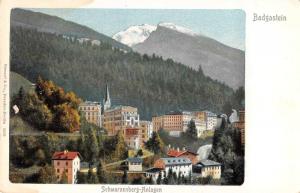 Badgastein Austria Schwarzenburg-Anlagen Antique Postcard J65309