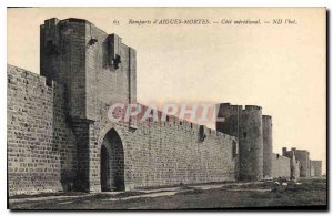 Postcard Old City Walls of Aigues Mortes southern Riviera