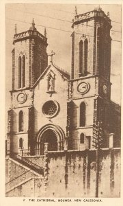 Postcard 2. Noumea New Caledonia, The Catholic Cathedral, Unposted Excellent