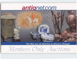 Postcard The way you do business is about to change!, antiqnet.com, Columbus, OH