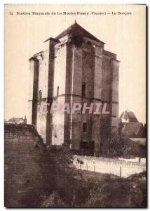 Old Postcard The Vienna Roche Posay Thermal Spa Resort Le Donjon