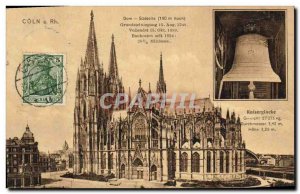 Postcard Old Bell Coln Dom Kaiserglocke