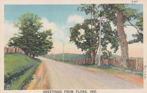 Indiana Greetings From Flora Curteich