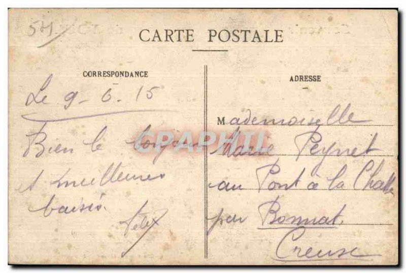 Toul - Remembrance - Postcard Old Army