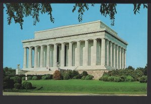 DC Washington Lincoln Memorial - White Marble was completed in 1922 ~ Chrome