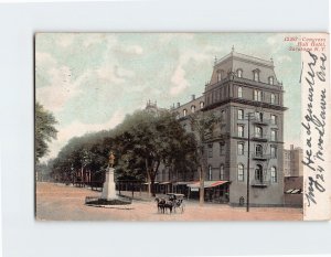 Postcard Congress Hall Hotel Saratoga New York USA