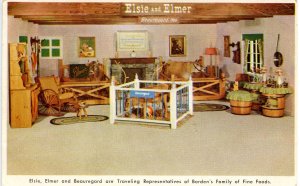 Advertising - Borden's Family of Fine Foods. Elsie & Elmer