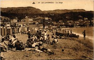 CPA Le LAVANDOU La Plage (411244)