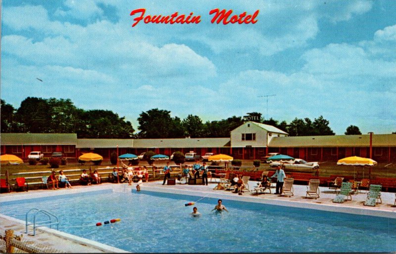 New Jersey Lebanon Fountain Motel