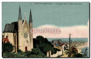 Sainte Adresse Old Postcard Notre Dame waves