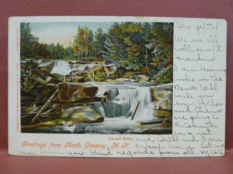 Old Postcard NH North Conway  1903