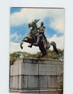 Postcard General Andrew Jackson Monument, New Orleans, Louisiana