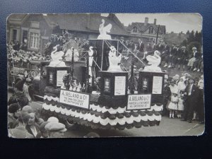 Coventry A.Ireland & Co. Carnival Float MABIE TODD & SWAN PENS Old RP Postcard