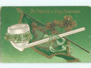 Divided-Back ST. PATRICK'S DAY SCENE Great Postcard W8087