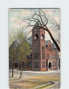 Postcard High School, Dubuque, Iowa, USA