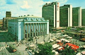 Vintage Postcard Stockholm Sweden Concert Hall Dino Sassi Photo ASEA