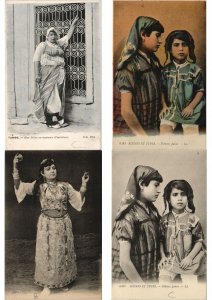 JUDAICA TYPES Mostly NORTH AFRICA 200 Vintage Postcard Pre-1940 (L3155)