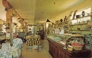 COUNTRY GENERAL STORE Frontier Village Copper Harbor, MI Candy 1950s Postcard