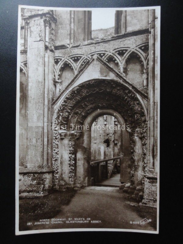 GLASTONBURY ABBEY inc Thorn Tree Collection x 6 Old RP Postcard by Walter Scott