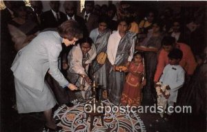 Rosalynn Carter, Ceremony India Postcard