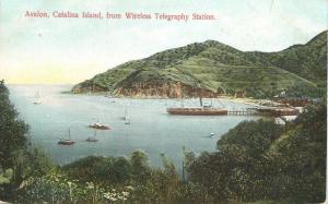 C-1910 Avalon Catalina Island Wireless Telegraphy Station postcard 11899 Rieder