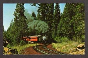 CA Shasta Huffen Puff Train SHASTA McCLOUD CALIFORNIA