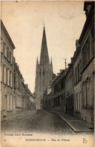 CPA HONDSCHOOTE - Rue de l'Ouest (513436)