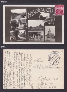 Postcard CZECHIA, Náchod, Náchod and surroundings