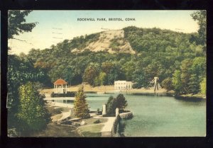 Bristol, Connecticut/CT/Conn Postcard, Rockwell Park, 1936!