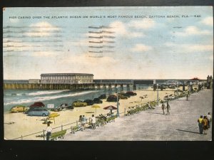Vintage Postcard 1954 Pier Casino Daytona Beach Florida (FL)