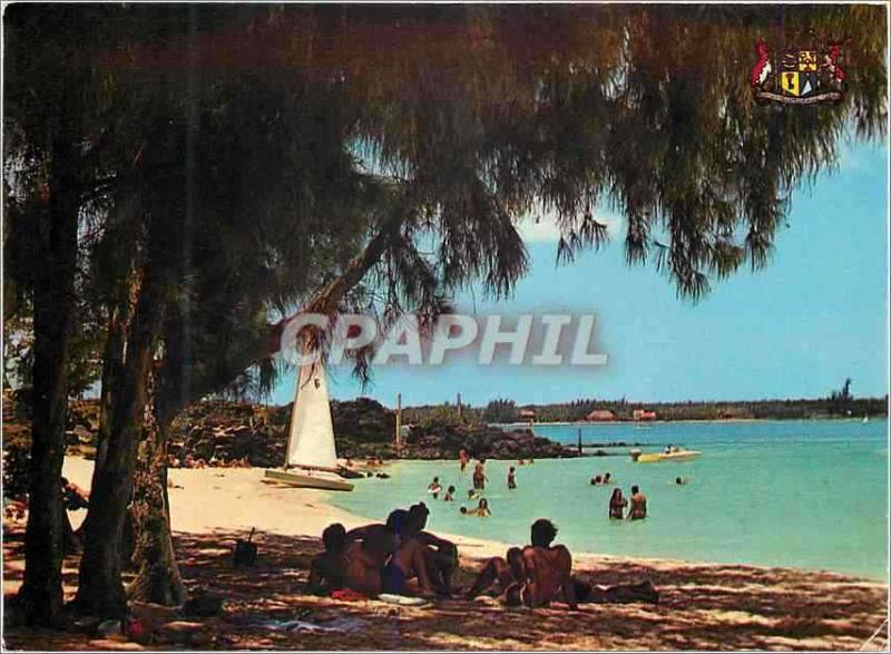  Modern Postcard Mauritius Large Sand