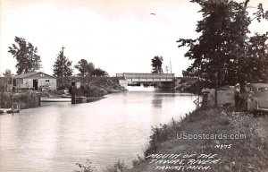 Mouth of the Tawas River - Michigan MI Postcard