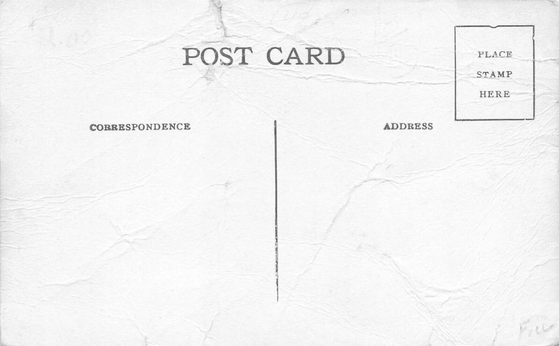 Camp Douglas Wisconsin c1910 Postcard The Log Cabin