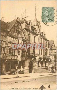 Postcard Saverne Old City Hall Police Bureau