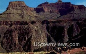 Inner Canyon, Kaibab Trail - Grand Canyon National Park, Arizona AZ  