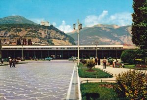 Trento The Railway Transport Station Italian Postcard