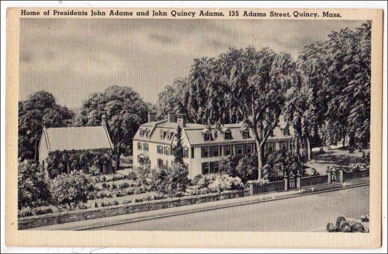 Home of Presidents John Adams & John Quincy Adams, Quincy MA