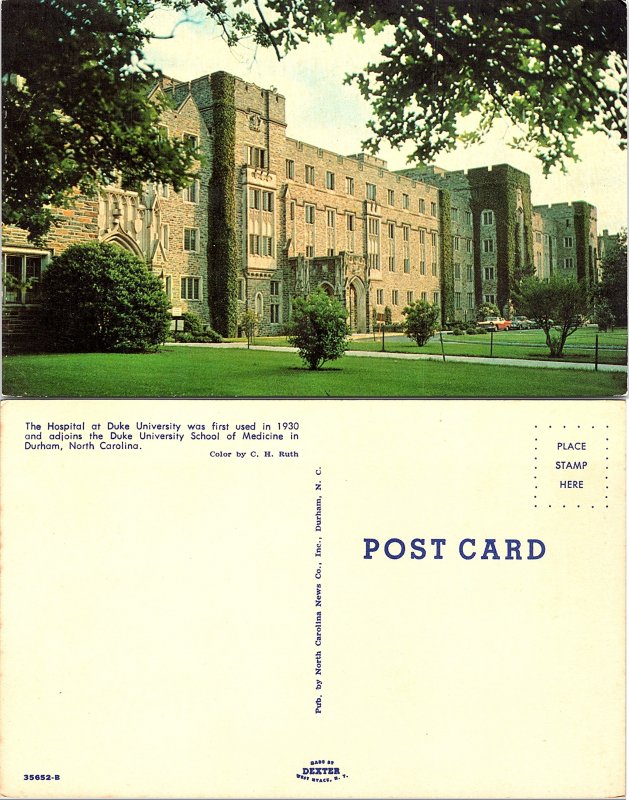 The Hospital at Duke University, Durham, North Carolina