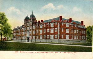 PA - Allentown. Muhlenburg College, Berks Hall