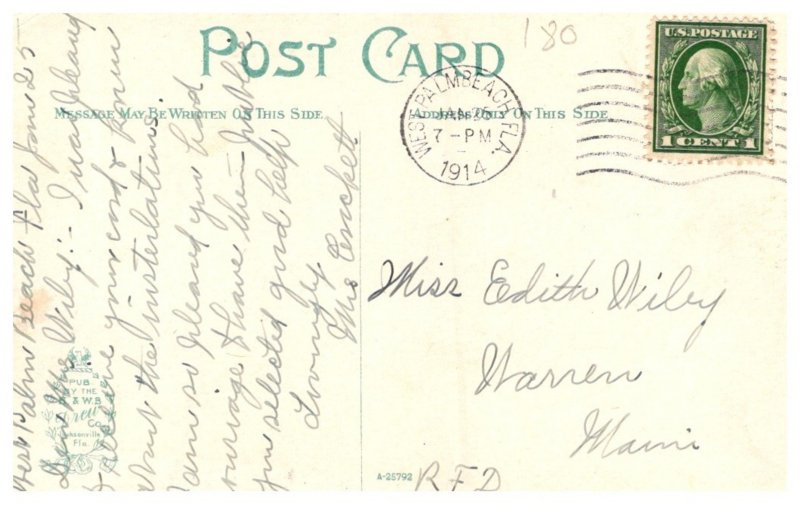 Florida  Palm Beach , The Breakers from the Golf Links