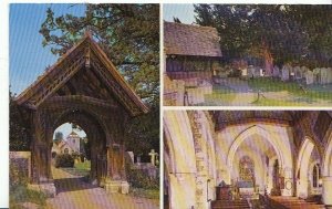 Buckinghamshire Postcard - Views of Stoke Poges Church   ZZ9