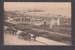 MARGATE, ESPLANADE & PIER, KENT, c1920 ppc., unused.