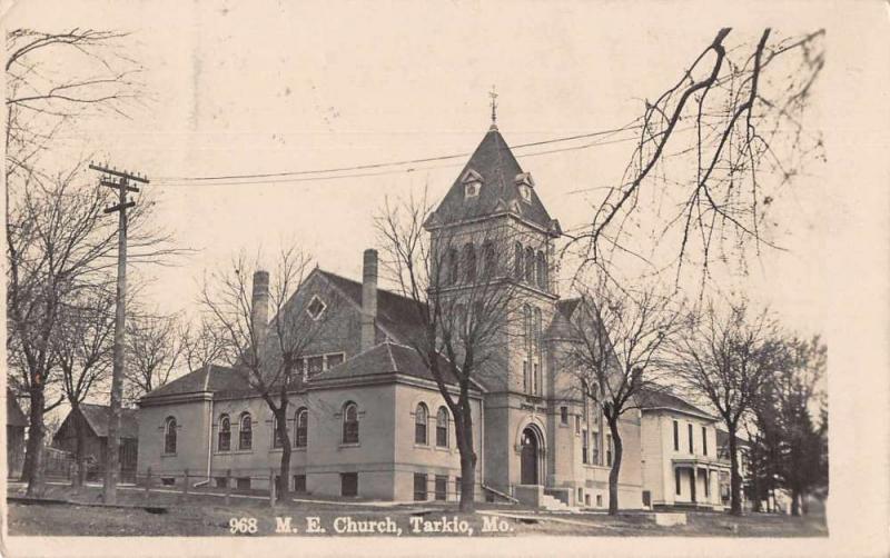 Tarkio Missouri ME Church Real Photo Vintage Postcard JA4741542