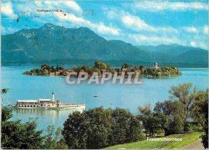 Postcard Modern Frauenchiemsee Fraueninsel im Chiemsee Kloster Frauenw�rth ...